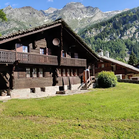 Macugnaga - Accogliente E Tipica Casa Walser Дом отдыха Staffa